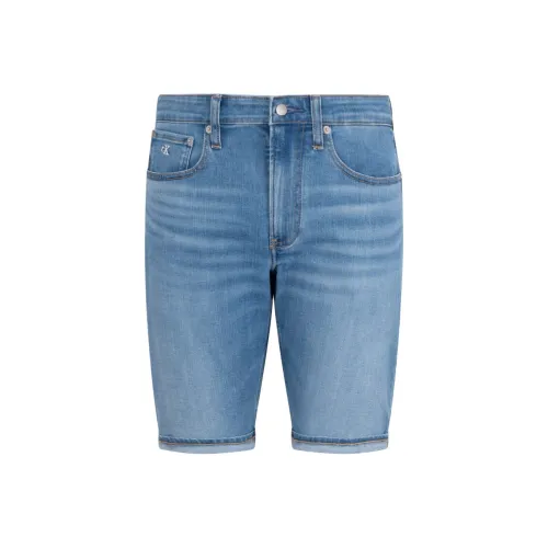 Calvin Klein Джинсовые шорты Мужские Деним Светло-Синий