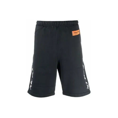 HERON PRESTON Черные Мужские Повседневные Шорты
