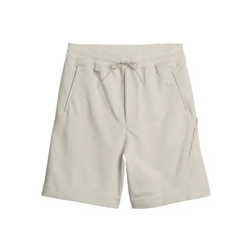 Y 3 White Men's Casual Shorts Y 3 Белые Мужские Повседневные Шорты