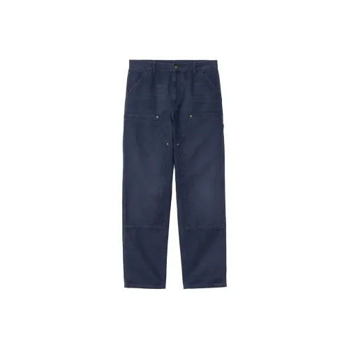Carhartt WIP FW24 Double Knee Pants Casual Pants Unisex Авиационный Синий