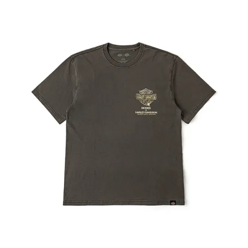 Dickies Harley, Коллаборация Мужская Черная Рубашка T