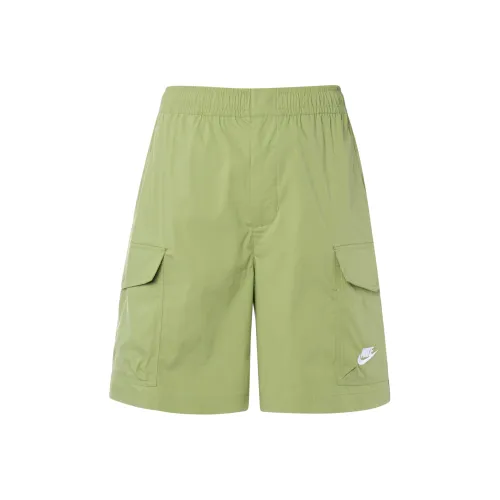 Nike Зеленые Мужские Карго Шорты