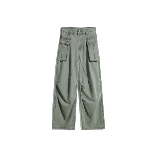 KEIRANDUN Унисекс Брюки с карманами