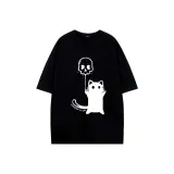 Чёрный-Чёреп Баллоны Кошка