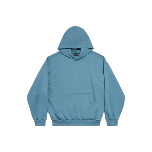 Balenciaga Толстовка Мужской Серый Синий