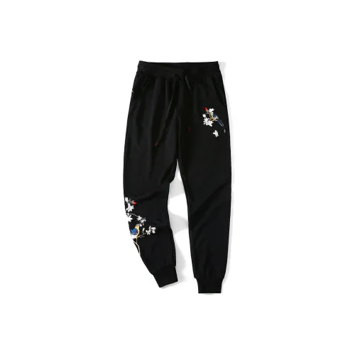 PIERRE CARDIN Повседневные брюки Мужские Черные