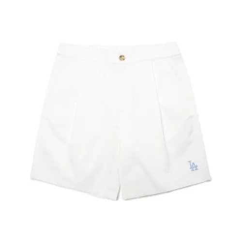 Mlb Base Logo Bermuda Los Angeles Dodgers Повседневные шорты Унисекс Белый