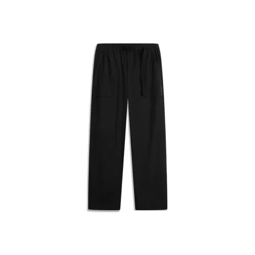 LINING Sports Life Collection Черные Мужские Повседневные Штаны