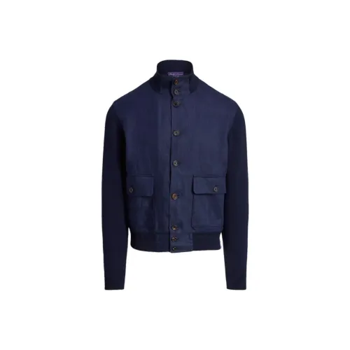 Ralph Lauren Purple Label Темно-синие мужские куртки