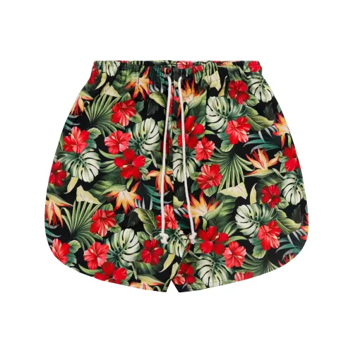 JUNGLE GURL Повседневные шорты Унисекс Черный