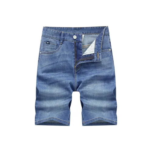 SEPTWOLVES Medium Blue 112 Мужские Джинсовые Шорты