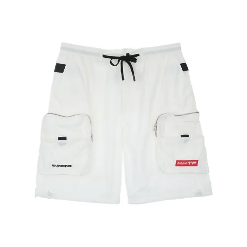 Acupuncture Белый Мужской Карго Шорты