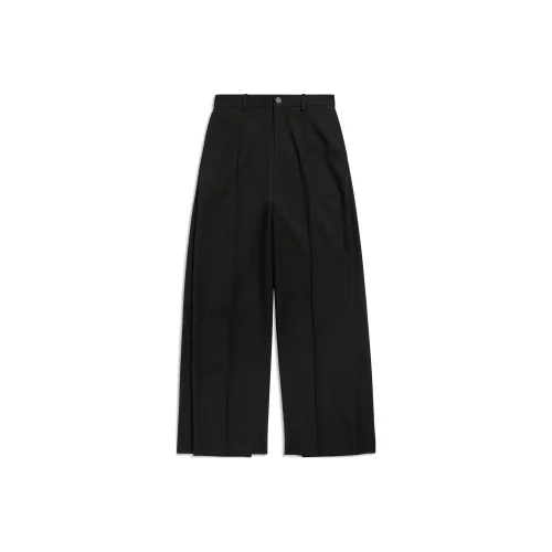 Balenciaga FW23 Повседневные брюки свободный крой унисекс черный