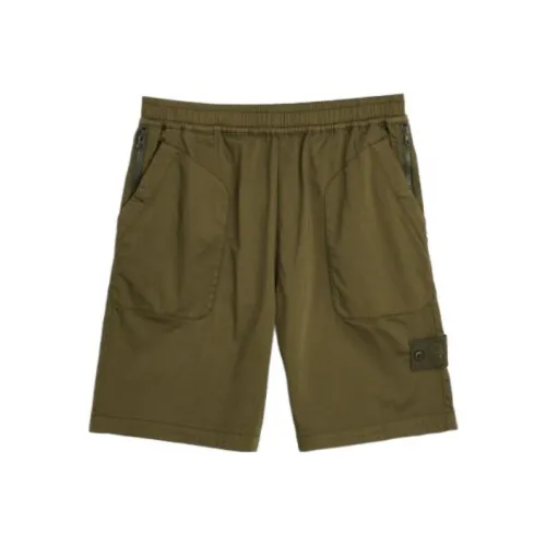 Stone Island Army Green Мужские Повседневные Шорты