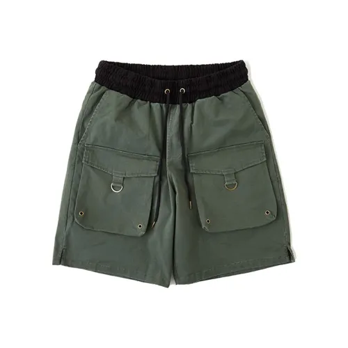 Profound Армейский зеленый Унисекс Шорты карго