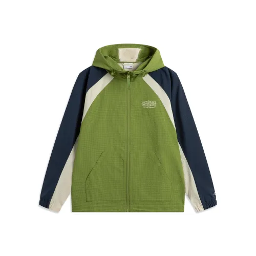 LINING Sports Life Collection Тренчкот Мужской Grasshopper Зеленый