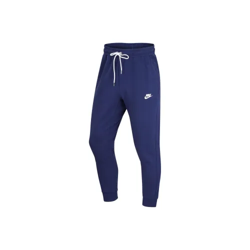 Nike Темно-синие Мужские Повседневные Штаны