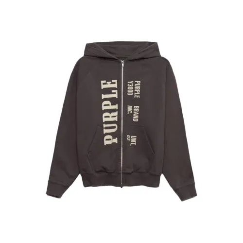 PURPLE BRAND Серый Мужской Куртки