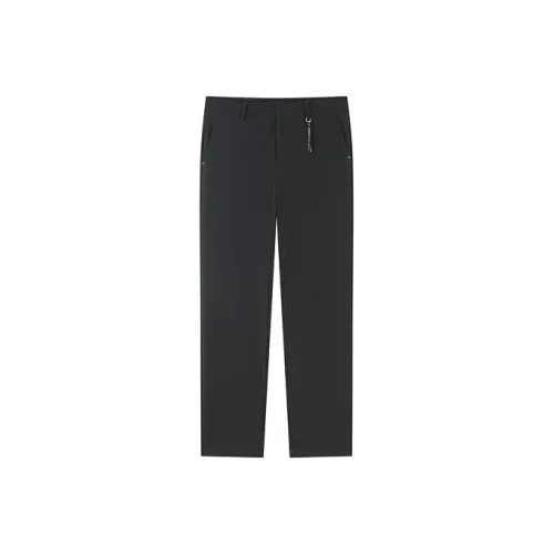 PEACEBIRD MEN Повседневные брюки Мужские Черные