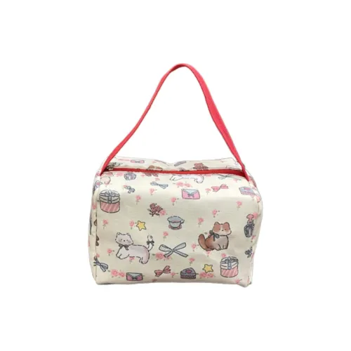 ALOENEY ПУ (полиуретан) Косметичка Женская Красная