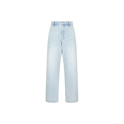 CROQUIS Черная нить Джинсы Мужские Джинсовый синий