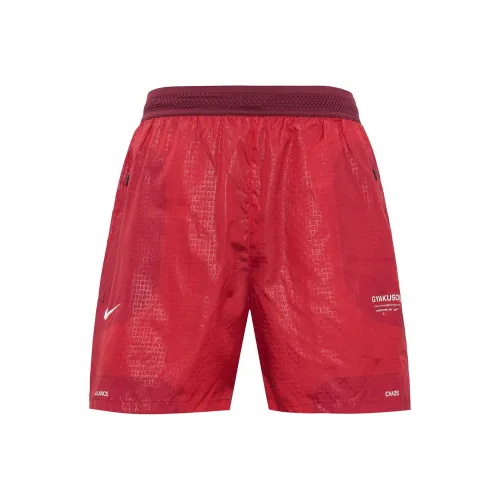 Nike Red Men's Casual Shorts Nike Красные Мужские Повседневные Шорты