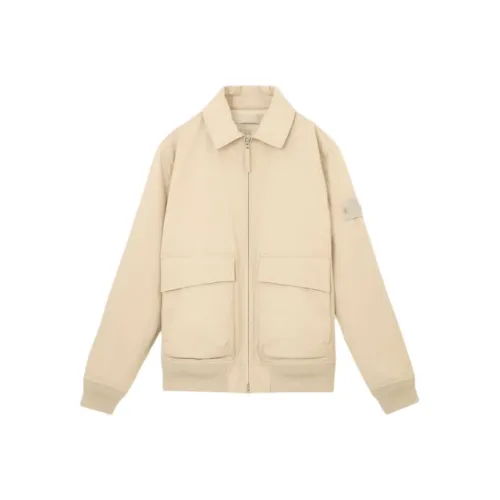 Stone Island Ghost Collection Бежевый Мужской Куртки