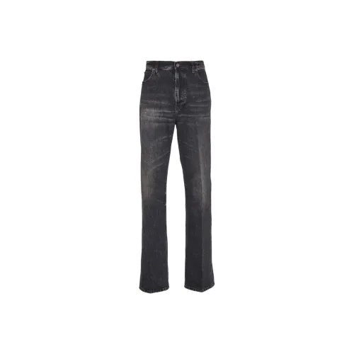 Ferragamo Gray Men's Jeans Феррагамо Серый Мужские Джинсы