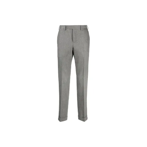 PT Pantaloni Torino Серый Мужской костюмные брюки
