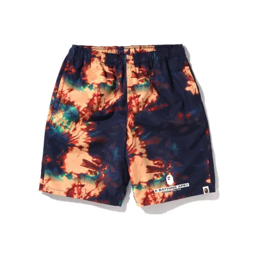 A BATHING APE Bape Повседневные шорты Унисекс Синий