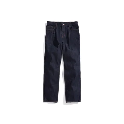 PEACEBIRD MEN Темно-синий деним 1 Мужские Джинсы