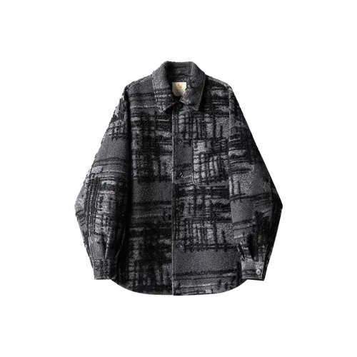 WILLIAM FOX SONS Куртки и Пальто Унисекс Черный Серый