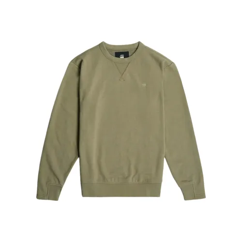 STAR RAW Свитшот Мужской Зеленый