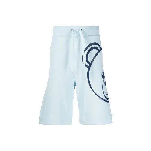 MOSCHINO Blue Men's Casual Shorts MOSCHINO Синий Мужские Повседневные Шорты
