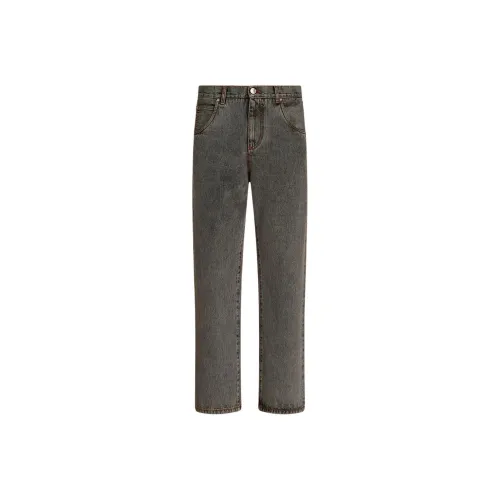 ETRO Gray Men's Jeans ЭТРО Серый Мужской Джинсы
