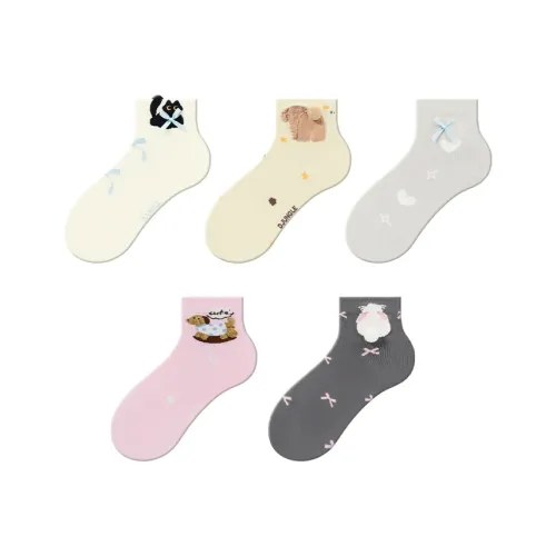 Носки DJUNGLE Low-Top женские упаковка из 5 пар