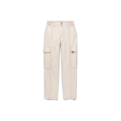 VANS Кремово-белые унисекс повседневные брюки