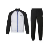 Комплект (белый топ+черные брюки)