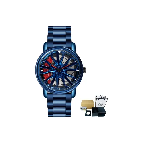 Sanda Кварцевый механизм Часы Мужские с циферблатом в виде скелета