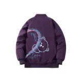 Фиолетовый - Правая сторона - Сердце - Медвежонок