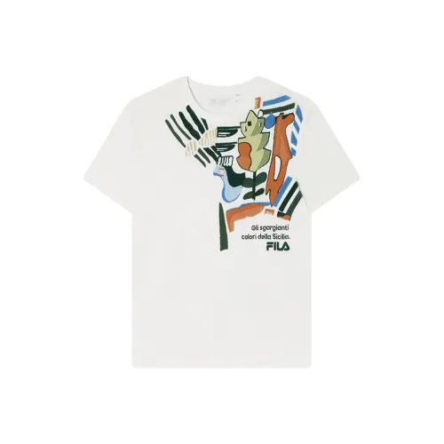 FILA T Рубашка Мужская Облачный Белый WT