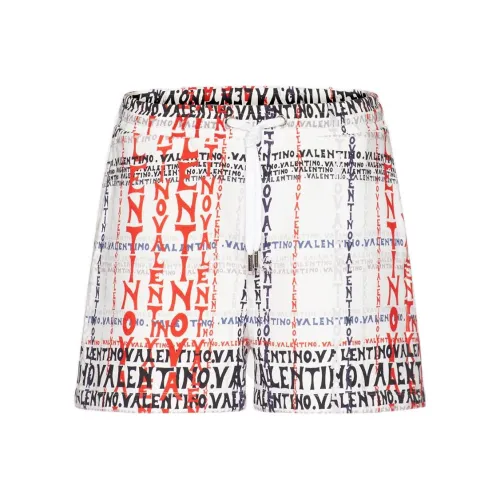 Valentino Белые Мужские Повседневные Шорты