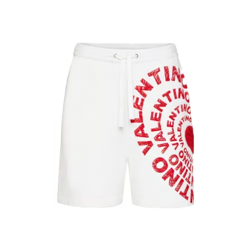 Valentino Белые Мужские Повседневные Шорты