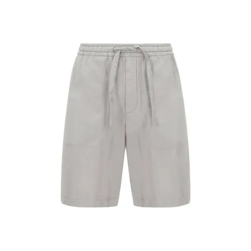 Ermenegildo Zegna Серые Мужские Повседневные Шорты