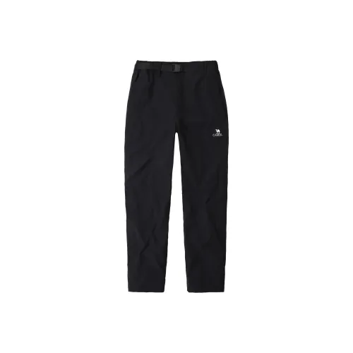 CAMEL Все Погода Ветрозащитные Штаны Мужские Призрачный Черный