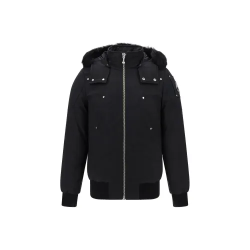 Moose Knuckles Хлопковый пуховик Мужской Зеленый