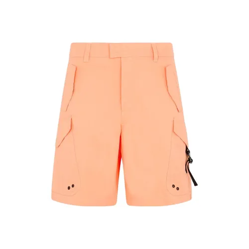 DIOR Orange Men's Cargo Shorts DIOR Оранжевые Мужские Карго Шорты