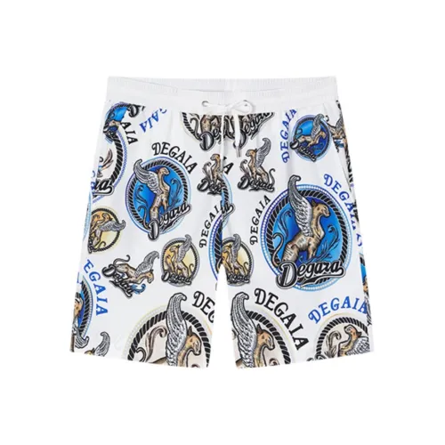 DEGAIA Повседневные шорты Мужские Белые