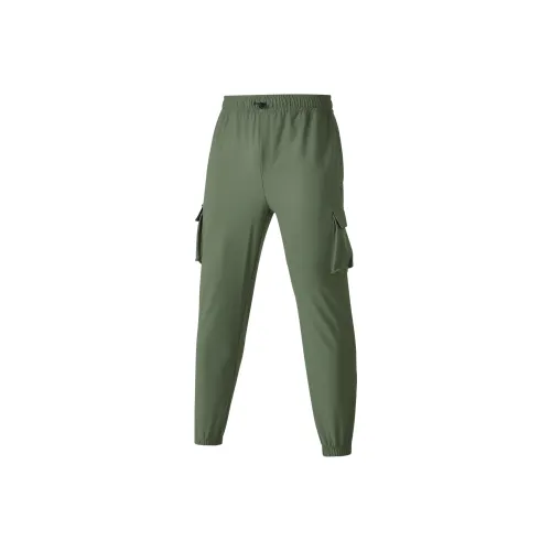 Skechers Повседневные брюки Мужские Зеленые