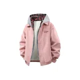 Розовый (с капюшоном)